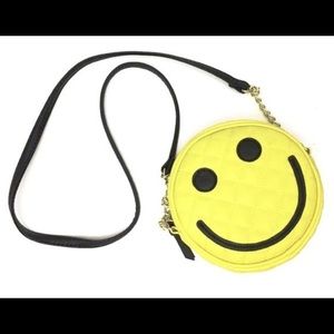 Betsy Johnson Quilted Smiley Purse